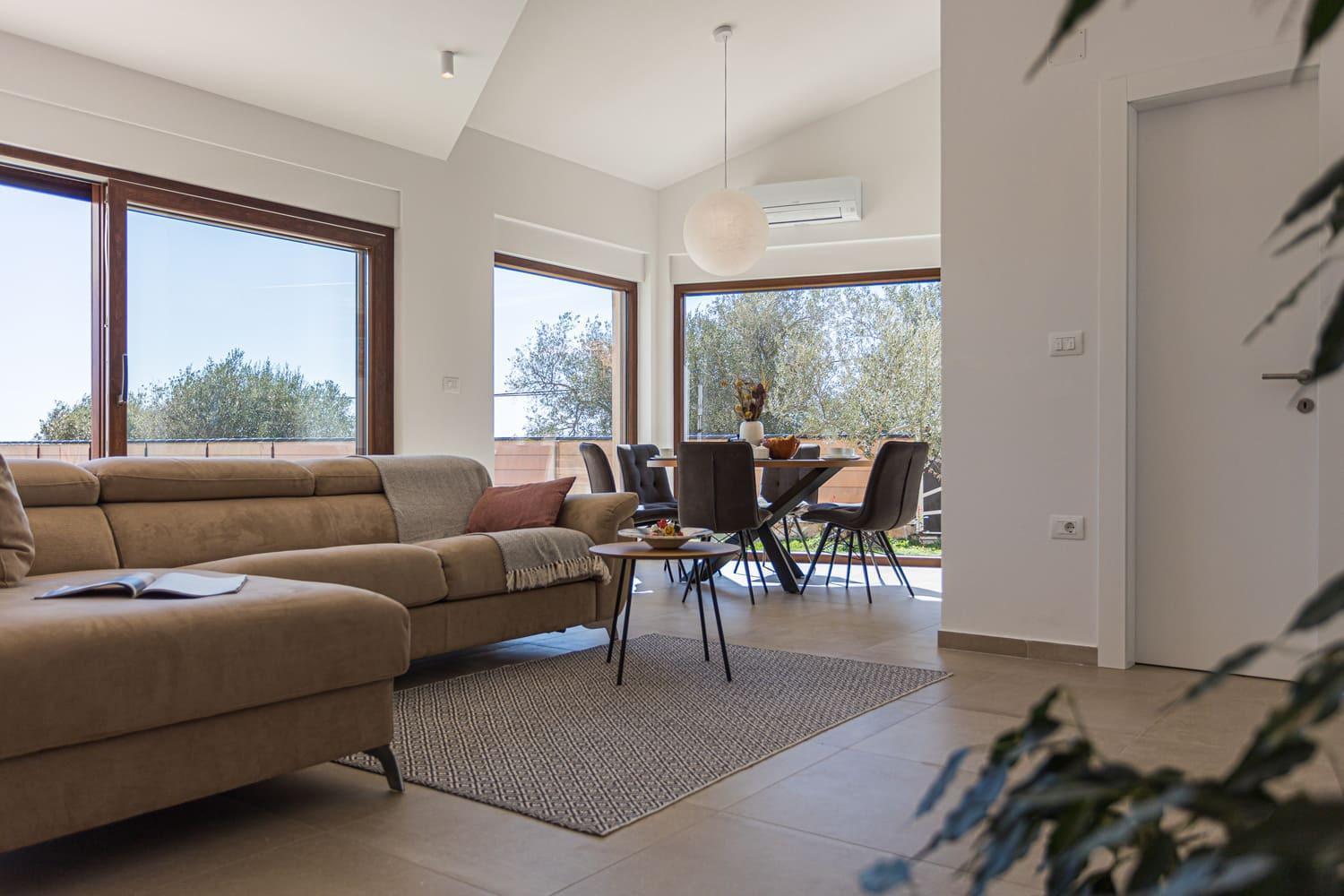Villa Ogradina Near Pula With Sea View For 5 Persons Only 3 Km From The Beach Krnica Ngoại thất bức ảnh