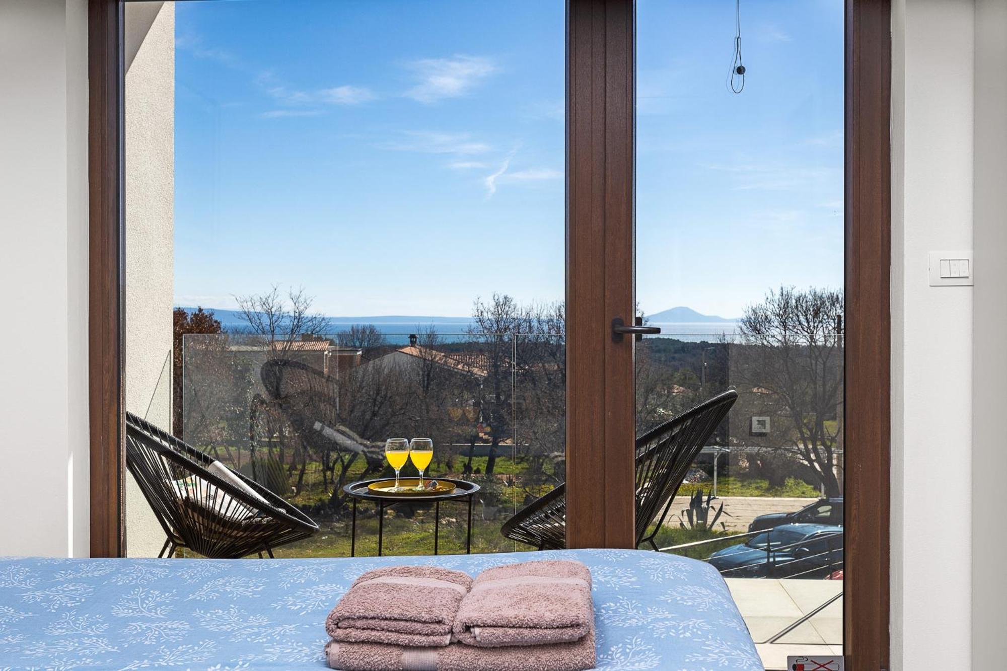 Villa Ogradina Near Pula With Sea View For 5 Persons Only 3 Km From The Beach Krnica Ngoại thất bức ảnh